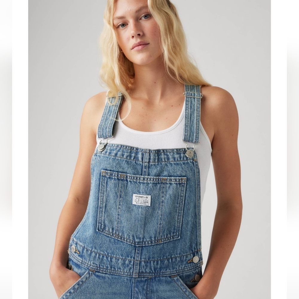 Levis Baggy Premium Vintage Womens Overalls NWT - Picture 2 of 10